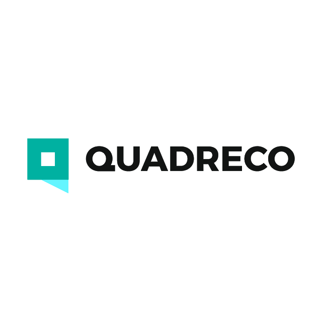 Quadreco.com logo, a brandable .com business name for sale
