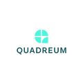 Quadreum.com logo, a brandable .com business name for sale