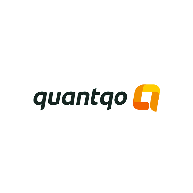Quantqo.com logo, a brandable .com business name for sale