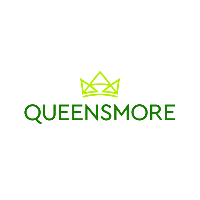 Queensmore.com logo, a brandable .com business name for sale