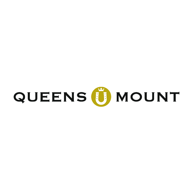 Queensmount.com logo, a brandable .com business name for sale