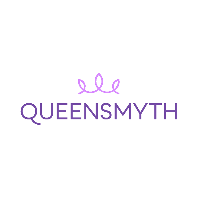 Queensmyth.com logo, a brandable .com business name for sale