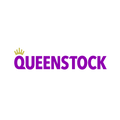Queenstock.com logo, a brandable .com business name for sale