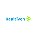 Realtiven.com logo, a brandable .com business name for sale