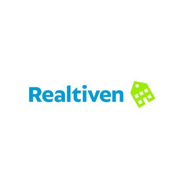 Realtiven.com logo, a brandable .com business name for sale
