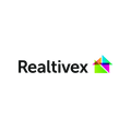 Realtivex.com logo, a brandable .com business name for sale