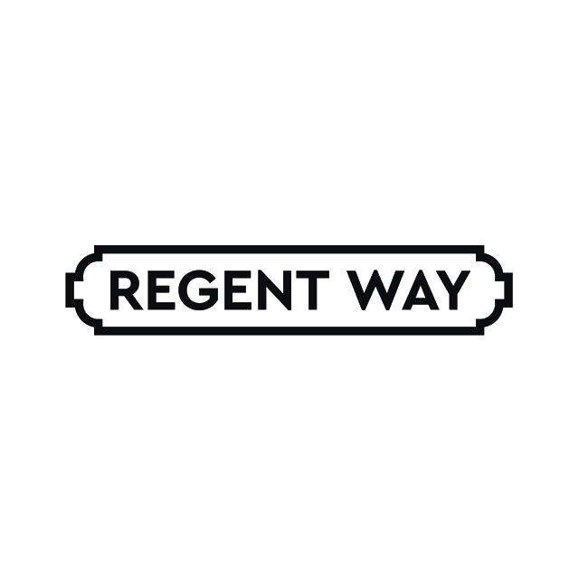 RegentWay.com logo, a brandable .com business name for sale