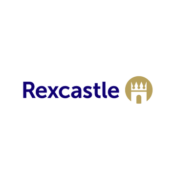Rexcastle.com logo, a brandable .com business name for sale