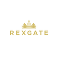 Rexgate.com logo, a brandable .com business name for sale