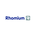 Rhomium.com logo, a brandable .com business name for sale