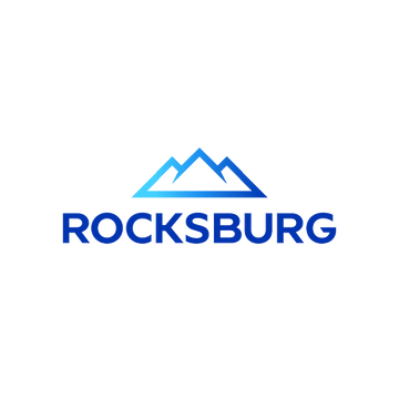 Rocksburg.com logo, a brandable .com business name for sale