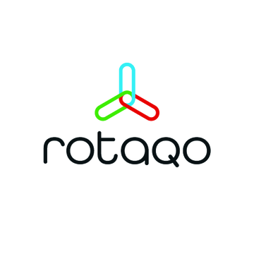 Rotaqo.com logo, a brandable .com business name for sale