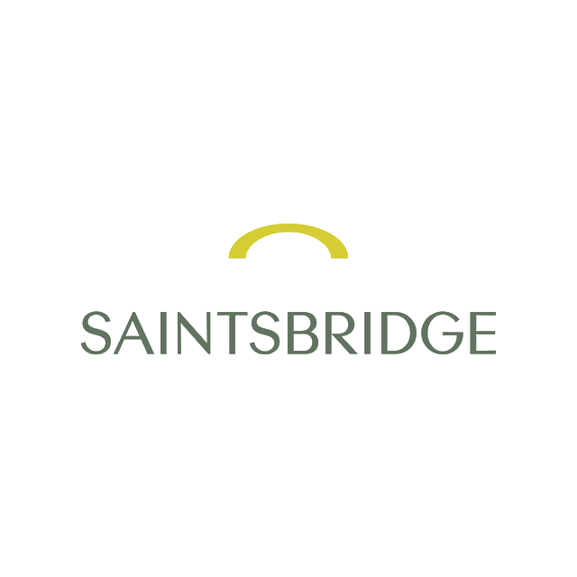 Saintsbridge.com logo, a brandable .com business name for sale