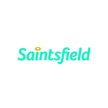 Saintsfield.com logo, a brandable .com business name for sale