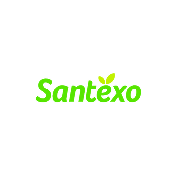 Santexo.com logo, a brandable .com business name for sale