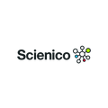 Scienico.com logo, a brandable .com business name for sale