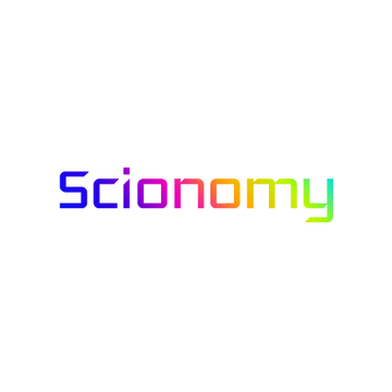Scionomy.com logo, a brandable .com business name for sale