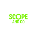 ScopeAndCo.com logo, a brandable .com business name for sale