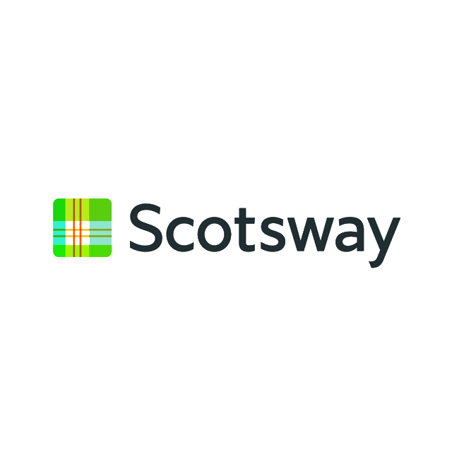 Scotsway.com logo, a brandable .com business name for sale