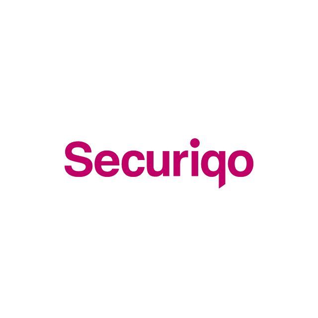 Securiqo.com logo, a brandable .com business name for sale