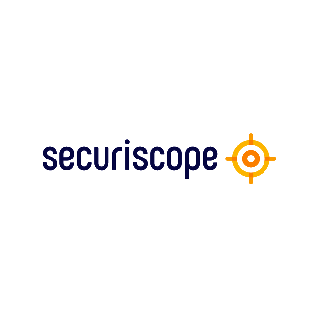 Securiscope.com logo, a brandable .com business name for sale
