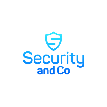 SecurityAndCo.com logo, a brandable .com business name for sale