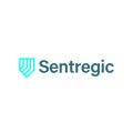 Sentregic.com logo, a brandable .com business name for sale