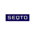 Seqto.com logo, a brandable .com business name for sale