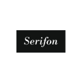 Serifon.com logo, a brandable .com business name for sale