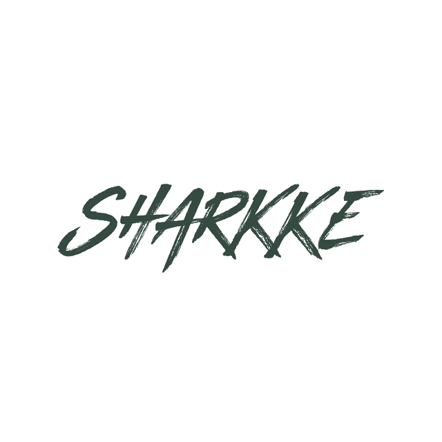 Sharkke.com logo, a brandable .com business name for sale