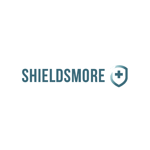 Shieldsmore.com logo, a brandable .com business name for sale