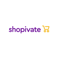 Shopivate.com logo, a brandable .com business name for sale