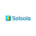 Solsola.com logo, a brandable .com business name for sale