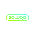 Soluqo.com logo, a brandable .com business name for sale