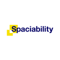 Spaciability.com logo, a brandable .com business name for sale