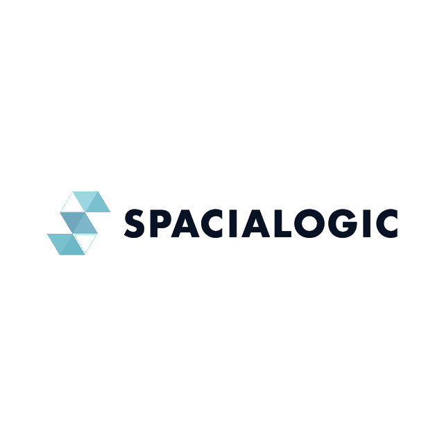 Spacialogic.com logo, a brandable .com business name for sale