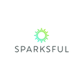 Sparksful.com logo, a brandable .com business name for sale