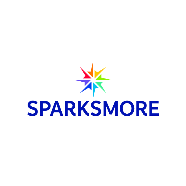 Sparksmore.com logo, a brandable .com business name for sale