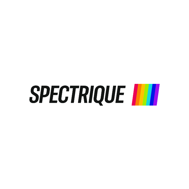 Spectrique.com logo, a brandable .com business name for sale