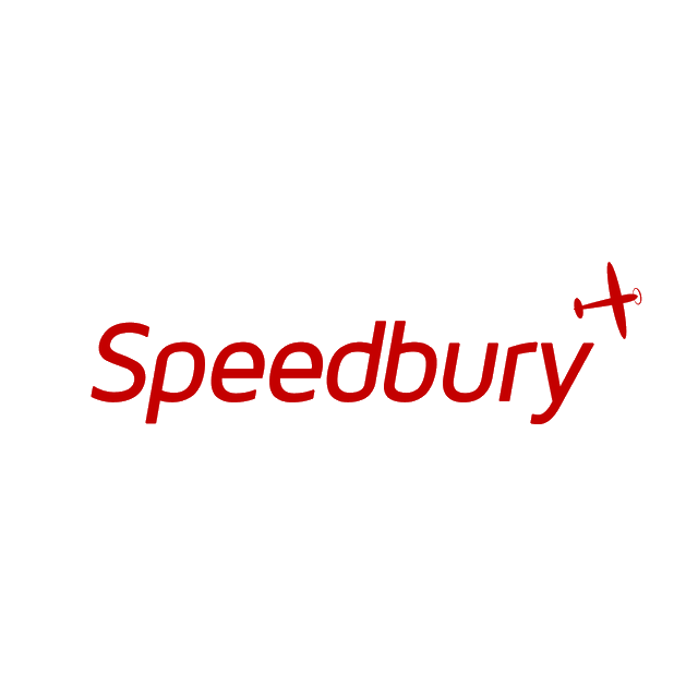 Speedbury.com logo, a brandable .com business name for sale