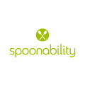 Spoonability.com logo, a brandable .com business name for sale