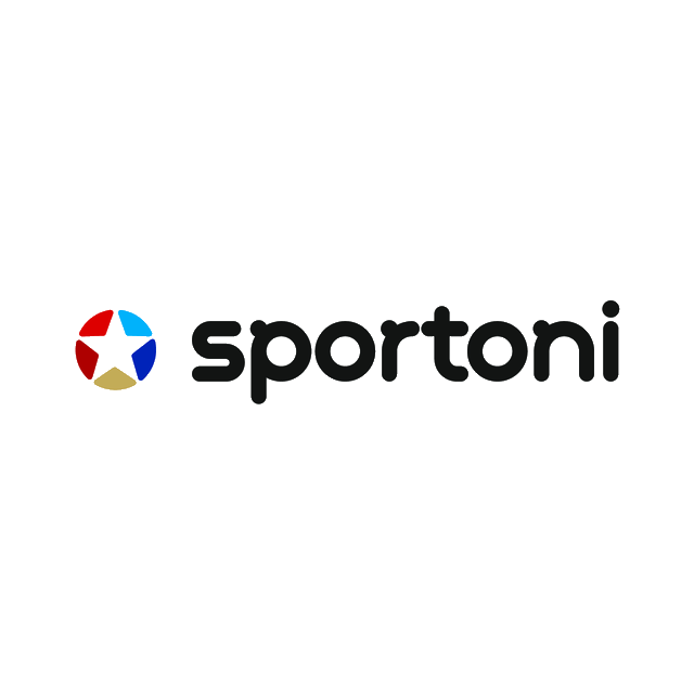Sportoni.com logo, a brandable .com business name for sale