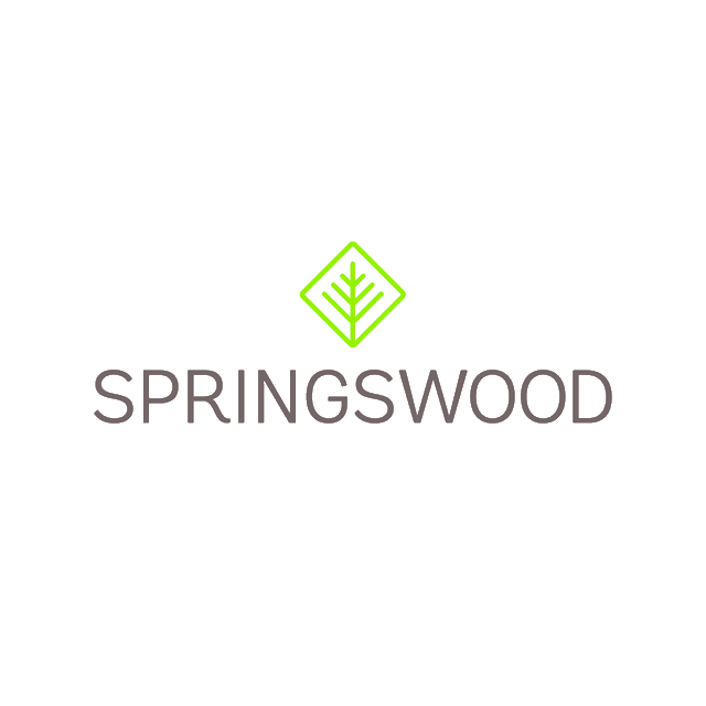 Springswood.com logo, a brandable .com business name for sale