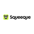Squeeque.com logo, a brandable .com business name for sale