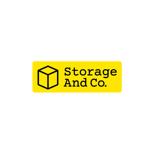StorageAndCo.com logo, a brandable .com business name for sale