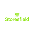 Storesfield.com logo, a brandable .com business name for sale
