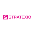 Stratexic.com logo, a brandable .com business name for sale