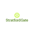 StratfordGate.com logo, a brandable .com business name for sale