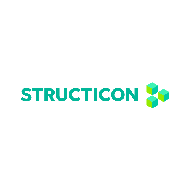 Structicon.com logo, a brandable .com business name for sale