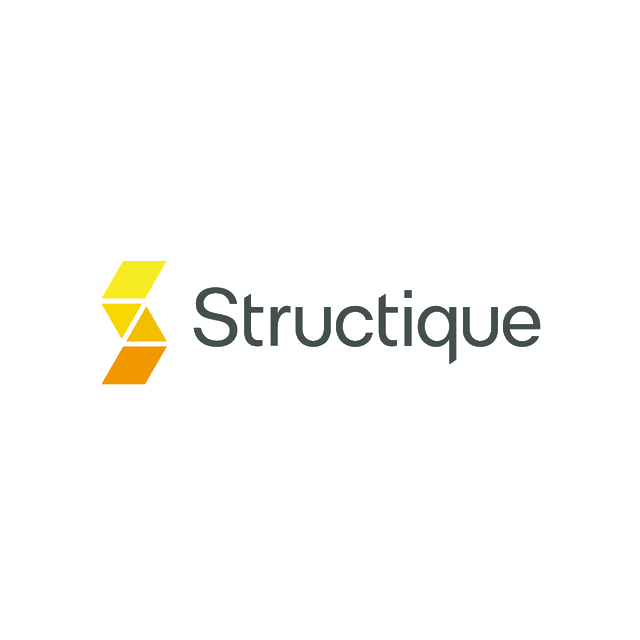 Structique.com logo, a brandable .com business name for sale